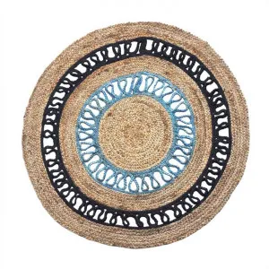 Alessia 200cm Round Indoor/Outdoor Jute Rug by Phrear Rugs, a Outdoor Rugs for sale on Style Sourcebook
