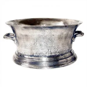 Thron Metal Oval Wine Tub, Small, Antique Silver by Florabelle, a Barware for sale on Style Sourcebook
