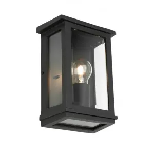 Madrid IP44 Exterior Wall Lantern, Large, Black by Cougar Lighting, a Outdoor Lighting for sale on Style Sourcebook
