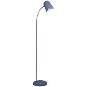 Pastel Iron Floor Lamp, Matt Blue by CLA Ligthing, a Floor Lamps for sale on Style Sourcebook