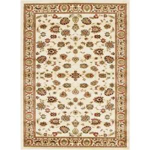 Istanbul Floral Turkish Made Oriental Rug, 290x200cm, Ivory by Rug Culture, a Outdoor Rugs for sale on Style Sourcebook