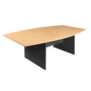 Logan Curved Conference Table, 120cm, Beech / Black by YS Design, a Desks for sale on Style Sourcebook