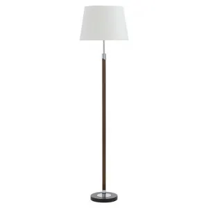 Belmore Floor Lamp, Walnut by Telbix, a Floor Lamps for sale on Style Sourcebook
