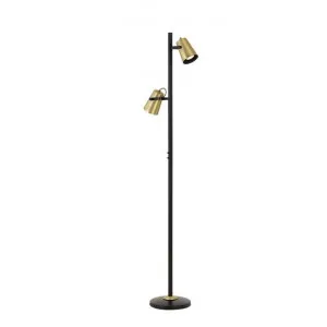 Deny Metal Floor Lamp, 2 Light by Telbix, a Floor Lamps for sale on Style Sourcebook