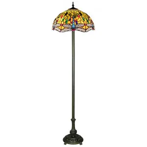Claudia Tiffany Stained Glass Floor Lamp, Large by Tiffany Light House, a Floor Lamps for sale on Style Sourcebook