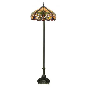 Baroque Tiffany Stained Glass Floor Lamp, Large by Tiffany Light House, a Floor Lamps for sale on Style Sourcebook