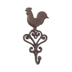 Cast Iron Rooster Wall Hook by Mr Gecko, a Wall Shelves & Hooks for sale on Style Sourcebook