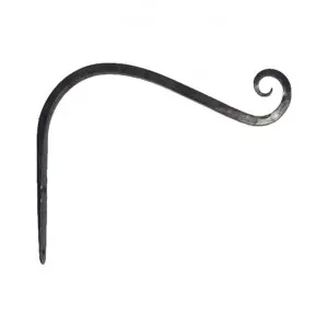 Forged Iron Hanging Planter Wall Hook by Mr Gecko, a Wall Shelves & Hooks for sale on Style Sourcebook