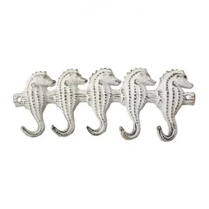 Cast Iron Seahorse Wall Hook by Mr Gecko, a Wall Shelves & Hooks for sale on Style Sourcebook