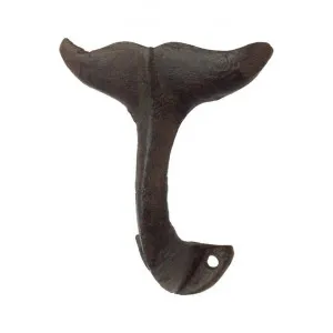 Cast Iron Whale Tail Wall Hook by Mr Gecko, a Wall Shelves & Hooks for sale on Style Sourcebook