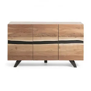 Lincoln Acacia Timber 3 Door Sideboard, 148cm by El Diseno, a Sideboards, Buffets & Trolleys for sale on Style Sourcebook