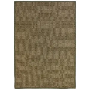 Seasons Diamond Indoor/Outdoor Rug, 250x300cm, Natural / Khaki by Colorscope, a Outdoor Rugs for sale on Style Sourcebook