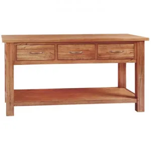 Cooper Mountain Ash Timber 3 Drawer Hall Table by Dodicci, a Console Table for sale on Style Sourcebook