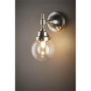 Iceberg IP54 Indoor / Outdoor Wall Light, Antique Silver by Emac & Lawton, a Outdoor Lighting for sale on Style Sourcebook