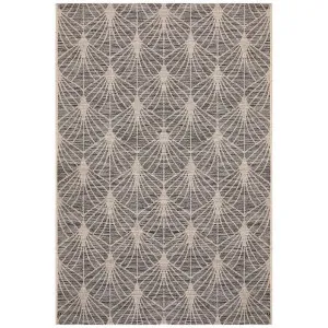 Terrance Chesney Indoor / Outdoor Rug, 160x230cm, Black by Rug Culture, a Outdoor Rugs for sale on Style Sourcebook