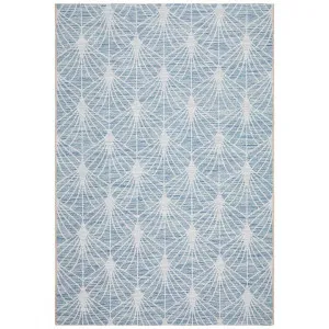 Terrance Chesney Indoor / Outdoor Rug, 200x290cm, Blue by Rug Culture, a Outdoor Rugs for sale on Style Sourcebook