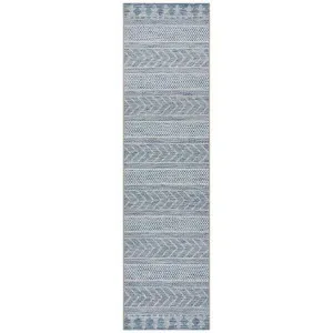 Terrance Moxon Indoor / Outdoor Runner Rug, 80x400cm, Blue by Rug Culture, a Outdoor Rugs for sale on Style Sourcebook