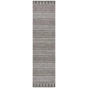 Terrance Moxon Indoor / Outdoor Runner Rug, 80x300cm, Grey by Rug Culture, a Outdoor Rugs for sale on Style Sourcebook