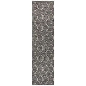 Terrance Mateo Indoor / Outdoor Runner Rug, 80x300cm, Black by Rug Culture, a Outdoor Rugs for sale on Style Sourcebook