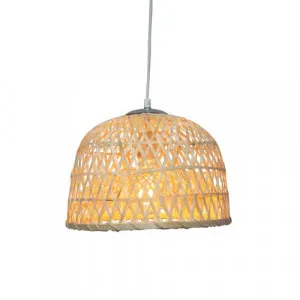 Bamboo Dome Pendant Light by Fat Shack Vintage, a Chandeliers for sale on Style Sourcebook