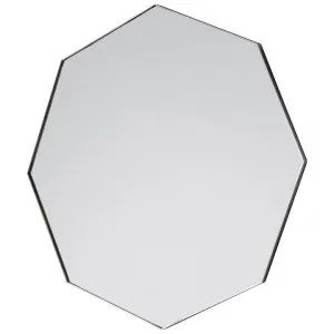 Howie Metal Framed Octagon Wall Mirror, 80cm, Silver by Casa Bella, a Mirrors for sale on Style Sourcebook