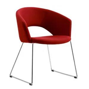 Tonic Fabric Breakout Chair, Red by Style Ergonomics, a Dining Chairs for sale on Style Sourcebook