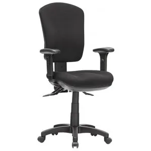 Aqua Fabric Task Office Chair with Arm, High Back by Style Ergonomics, a Chairs for sale on Style Sourcebook
