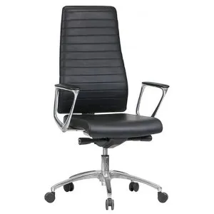 Enzo PU Leather Executive Office Chair, High Back by Style Ergonomics, a Chairs for sale on Style Sourcebook