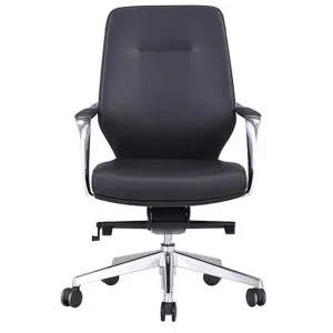 Grand PU Leather Executive Office Chair, Low Back by Style Ergonomics, a Chairs for sale on Style Sourcebook