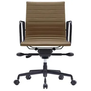 Volt PU Leather Boardroom Chair, Tan by Style Ergonomics, a Chairs for sale on Style Sourcebook