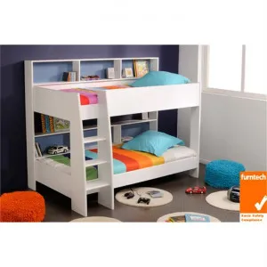 Latitude Bunk Bed, King Single, White by SGA Furniture, a Kids Beds & Bunks for sale on Style Sourcebook