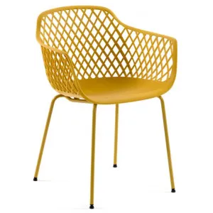 Domo Indoor / Outdoor Dining Armchair, Yellow by El Diseno, a Dining Chairs for sale on Style Sourcebook