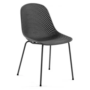 Mercer Indoor / Outdoor Dining Chair, Charcoal by El Diseno, a Dining Chairs for sale on Style Sourcebook