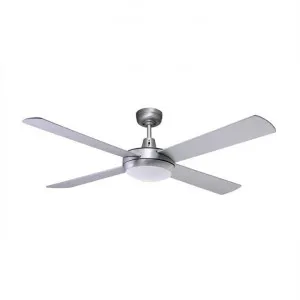 Martec Lifestyle AC Ceiling Fan with LED Light, 130/52", Brushed Aluminium by Martec, a Ceiling Fans for sale on Style Sourcebook