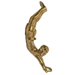 Channel Metal Wall Hook, Gold by Florabelle, a Wall Shelves & Hooks for sale on Style Sourcebook