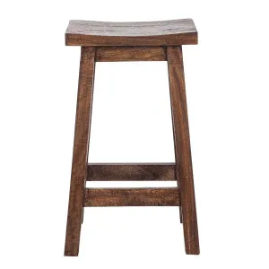 Seacliff Stool in Mangowood Antique Brown by OzDesignFurniture, a Bar Stools for sale on Style Sourcebook