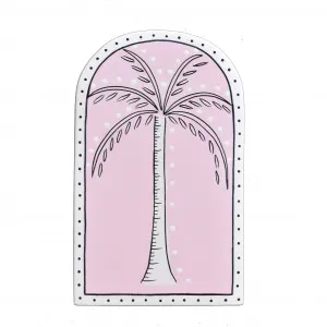 Summer Palm Tree Wall Tile - Baby Pink by My Kind of Bliss, a Wall Hangings & Decor for sale on Style Sourcebook