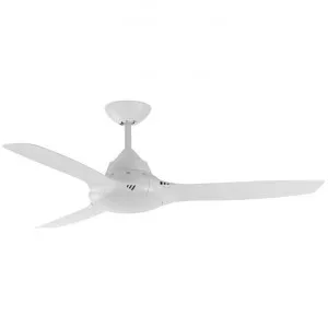 Phaser Indoor / Outdoor AC Ceiling Fan, 127cm/50", White by Mercator, a Ceiling Fans for sale on Style Sourcebook