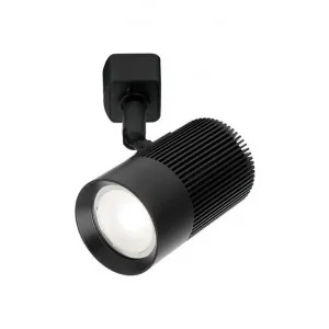 Cowley Metal LED Track Light Head, Black by Mercator, a Spotlights for sale on Style Sourcebook