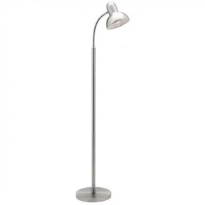 Ben Metal Floor Lamp, Brushed Chrome by Mercator, a Floor Lamps for sale on Style Sourcebook