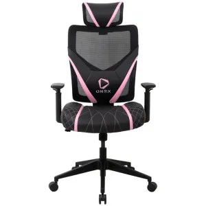 ONEX GE300 Breathable Ergonomic Gaming Chair, Black / Pink by ONEX, a Chairs for sale on Style Sourcebook