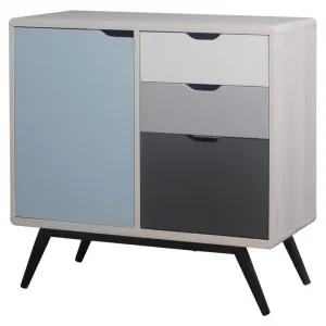 Adrian 1 Door 3 Drawer Side Cabinet, 79cm by CHL Enterprises, a Sideboards, Buffets & Trolleys for sale on Style Sourcebook