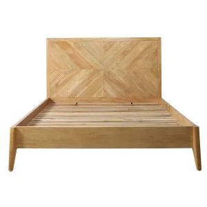 Tapestry King Bed Frame in Mangowood Clear Lacquer by OZ Design, a Beds & Bed Frames for sale on Style Sourcebook