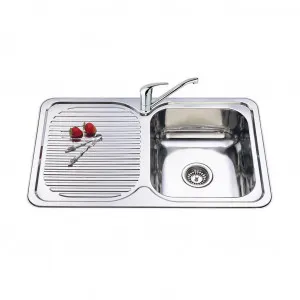 Single Bowl Sink L/H Drainer by Häfele, a Kitchen Sinks for sale on Style Sourcebook