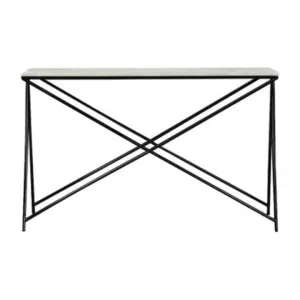 Celle Marble & Metal Console Table, 120cm by Ingram Designer, a Console Table for sale on Style Sourcebook