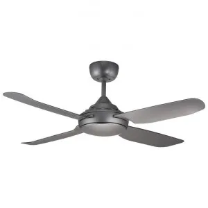 Ventair Spinika Commercial Grade Indoor / Outdoor Ceiling Fan, 132cm/52", Titanium by Ventair, a Ceiling Fans for sale on Style Sourcebook