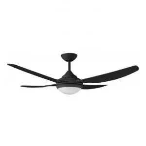 Ventair Harmony II Indoor / Outdoor Ceiling Fan with LED Light, 122cm/48", Black by Ventair, a Ceiling Fans for sale on Style Sourcebook