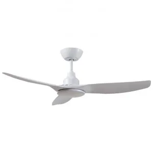 Ventair Skyfan Indoor / Outdoor DC Ceiling Fan with LED Light & LCD Remote Control, 120cm/48", White by Ventair, a Ceiling Fans for sale on Style Sourcebook