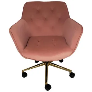 Chifley Velvet Fabric Office Chair by HOMESTAR, a Chairs for sale on Style Sourcebook