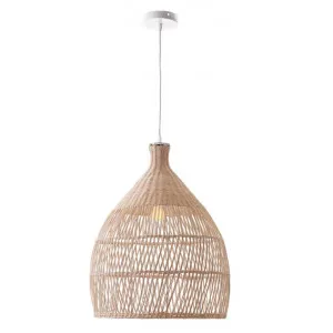 Shanen Rattan Pendant Light, Natural by Lumi Lex, a Pendant Lighting for sale on Style Sourcebook